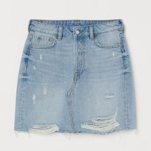 Denim skirt